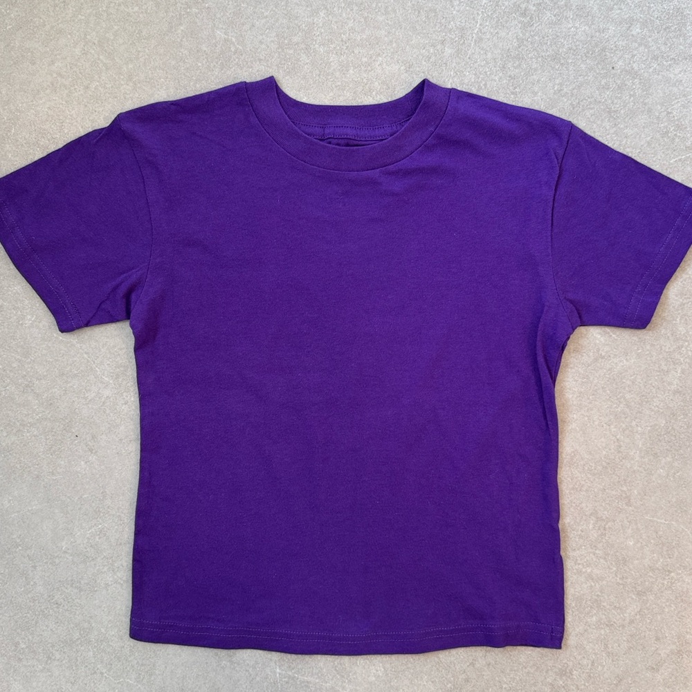 💜3/$15 Adidas Purple Kids T-Shirt - New without tags